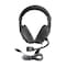 Hamiltonbuhl WorkSmart Plus Deluxe Headset, USB with Boom gooseneck microphone, Leatherette ear cushions WSP2BK - alternate 1